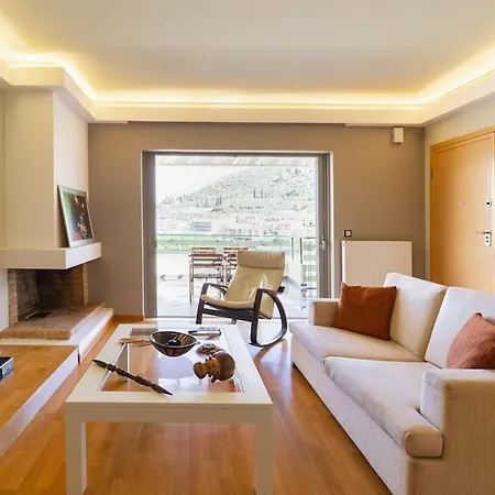 Myrto Living In Luxury And Enjoying The View شقة *